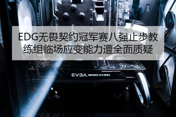 EDG无畏契约冠军赛八强止步教练组临场应变能力遭全面质疑